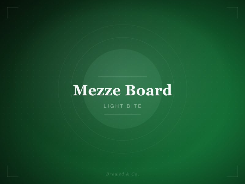 Mezze Board