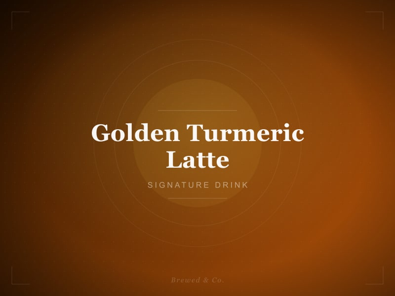 Golden Turmeric Latte